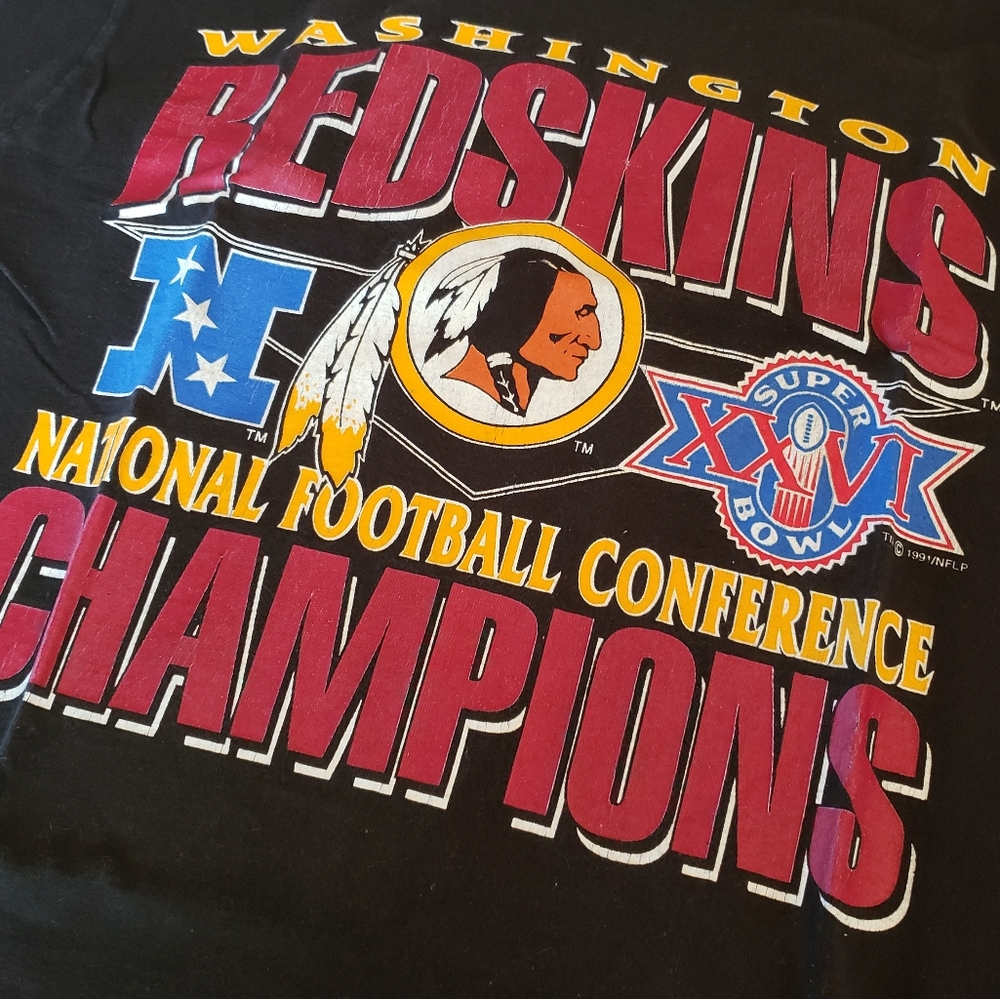 Vintage Washington Redskins 1991 NFC Champions Graphic Tee